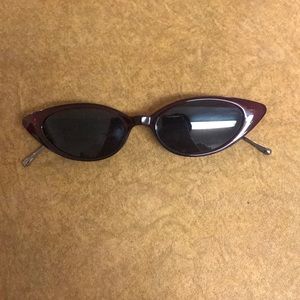 Cat eye sunglasses